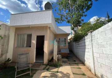 Casa com 2 quartos à venda, 60 m² por r$ 350.000 - portal do sol - lagoa santa/mg