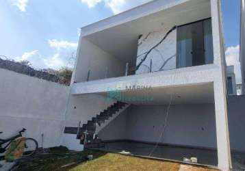 Casa com 3 quartos à venda, 140 m² por r$ 695.000 - shalimar - lagoa santa/mg