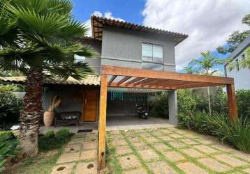 Casa com 4 quartos à venda, 250 m² por r$ 1.590.000 - condomínio cidade jardim - lagoa santa/mg