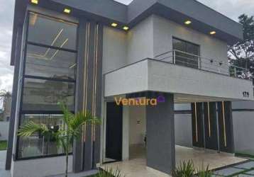 Casa com 3 dormitórios à venda, 210 m² por r$ 1.180.000,00 - condominio portal do igarapé - igarapé/mg