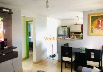 Apartamento com 2 dormitórios à venda, 42 m² por r$ 100.000,00 - vila das flores - betim/mg