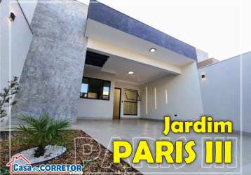 Jardim paris iii em maringá | próximo à avenida mandacaru