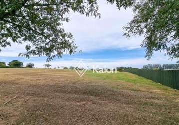 Terreno à venda no condomínio fazenda boa vista em porto feliz/sp