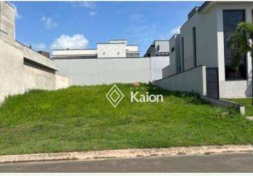 Terreno à venda no residencial lagos d'icaraí em salto/sp