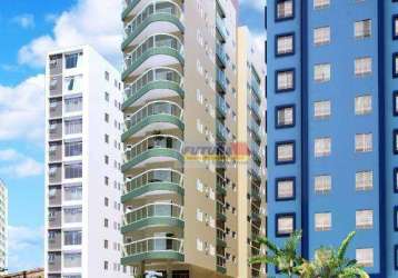 Apartamento à venda, 73 m² por r$ 613.000,00 - itararé - são vicente/sp