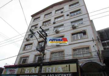 Sala para alugar, 55 m² por r$ 1.850,00/mês - centro - são vicente/sp