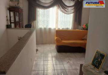 Casa com 2 dormitórios à venda, 76 m² por r$ 350.000,00 - parque bitaru - são vicente/sp