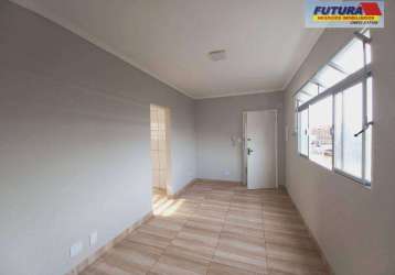 Apartamento com 1 dormitório à venda, 46 m² por r$ 230.000,00 - parque bitaru - são vicente/sp