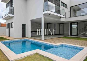 Casa com 5 quartos à venda, 480 m² por r$ 3.499.990 - alphaville nova esplanada - votorantim/sp