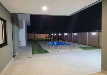 Casa com 3 dormitórios à venda, 274 m² por r$ 1.800.000,00 - condominio solar do bosque - sorocaba/sp