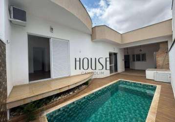 Casa com 3 dormitórios, 180 m² - venda por r$ 1.200.000,00 ou aluguel por r$ 6.980,00/mês - condomínio villa do bosque - sorocaba/sp