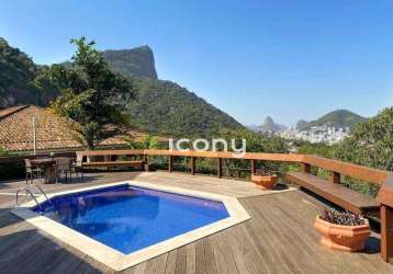 Casa com 4 dormitórios à venda, 660 m² por r$ 14.000.000,00 - jardim botânico - rio de janeiro/rj