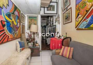 Apartamento com 1 dormitório à venda, 35 m² por r$ 450.000,00 - copacabana - rio de janeiro/rj