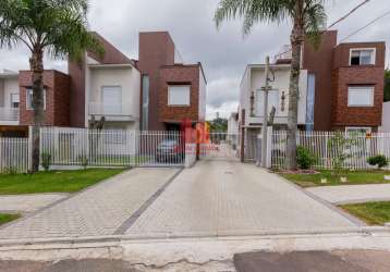 Casa em condomínio fechado com 3 quartos à venda na rua bernardo sobieck, 486, campo comprido, curitiba, 166 m2 por r$ 794.872