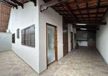 Casa com 2 dormitórios à venda, 70 m² por r$ 410.000 - mirim - praia grande/sp