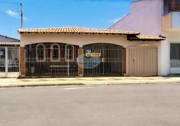 Casa para venda em rio claro, vila cristina, 3 dormitórios, 1 banheiro, 3 vagas