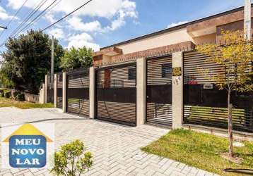 Sobrado com 2 dormitórios à venda, 170 m² por r$ 950.000,00 - santa quitéria - curitiba/pr