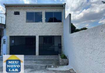 Casa com 2 dormitórios à venda, 120 m² por r$ 349.800,00 - sítio cercado - curitiba/pr