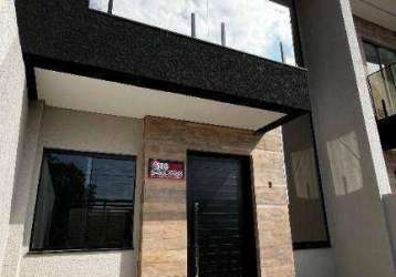 Sobrado com 3 dormitórios à venda, 111 m² por r$ 600.000,00 - sertaozinho - matinhos/pr