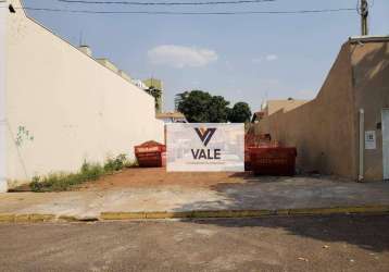 Terreno à venda, 330 m² por r$ 250.000,00 - vila nova - araçatuba/sp