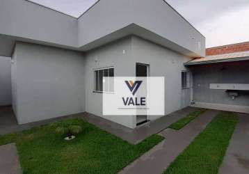 Casa com 2 dormitórios à venda, 63 m² por r$ 215.000 - residencial jardim centenário - araçatuba/sp