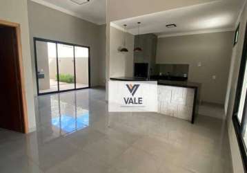 Casa com 3 dormitórios à venda, 156 m² por r$ 630.000 - condomínio residencial vila madalena - araçatuba/sp