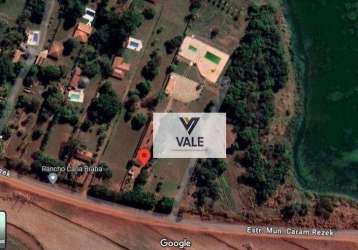 Área à venda, 10000 m² por r$ 1.000.000,00 - zona rural - araçatuba/sp