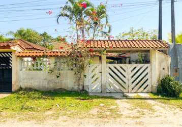 Casa para locação em bertioga, são joão, 2 dormitórios, 1 banheiro, 2 vagas