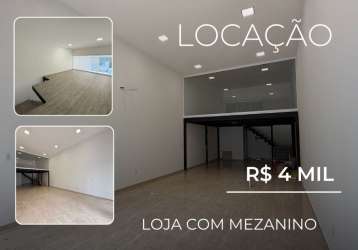 Loja comercial em jardim camburi