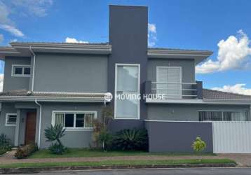 Casa com 4 dormitórios à venda, 254 m² por r$ 1.450.000,00 - condomínio portal do jequitibá - valinhos/sp