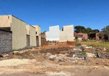 Lote no jardim primavera 1ª etapa, anápolis go - 300mts²