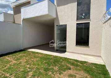 Casa com 3 dormitórios à venda, 1 suíte, 105 m² por r$ 335.000 - jardim primavera 1ª etapa - anápolis/go