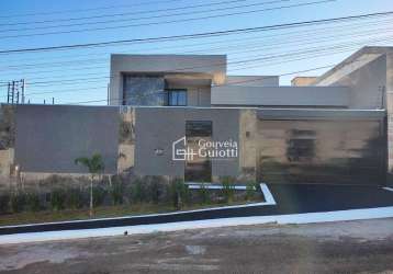 Casa com 3 dormitórios à venda, 230 m² por r$ 1.260.000,00 - anápolis city - anápolis/go