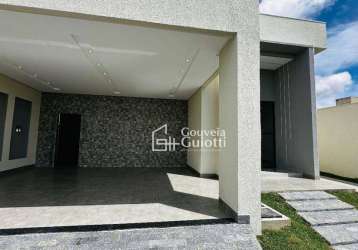 Casa com 3 dormitórios à venda, 180 m² por r$ 900.000,00 - residencial jardins do lago - anápolis/go