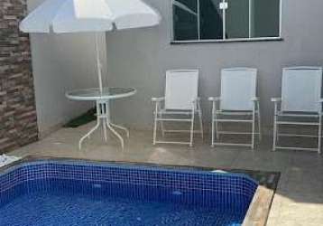 Casa com 3 dormitórios à venda, 171 m² por r$ 760.000,00 - residencial vale do sol - anápolis/go