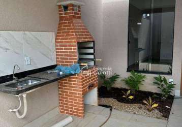 Casa com 3 dormitórios à venda, 105 m² por r$ 350.000,00 - residencial alphaville - anápolis/go