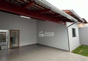 Casa no residencial verona, anápolis go -  excelente acabamento!!!