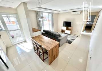 Apartamento com 2 quartos à venda na rua nicolau antonio deschamps, 133, córrego grande, florianópolis por r$ 785.000