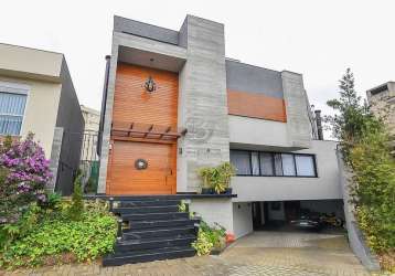 Casa em condomínio fechado com 4 quartos à venda na rua josé benedito cottolengo, 1161, campo comprido, curitiba, 510 m2 por r$ 5.300.000