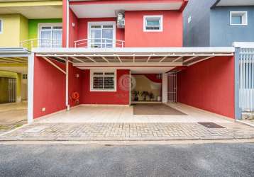 Casa em condomínio fechado com 4 quartos à venda na rua carlópolis, 906, pinheirinho, curitiba, 104 m2 por r$ 619.000