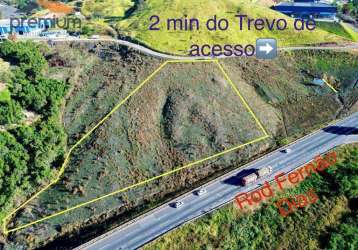 Terreno à venda, 11889 m² por r$ 3.566.715,00 - dos pessegueiros - extrema/mg