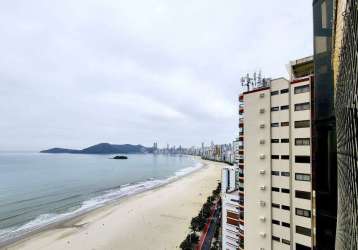 Oportunidade única: apartamento de 211 m² frente mar com sacada gourmet!