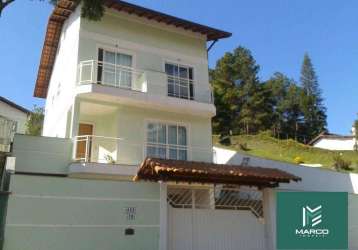 Casa com 4 dormitórios à venda, 120 m² por r$ 990.000,00 - agriões - teresópolis/rj