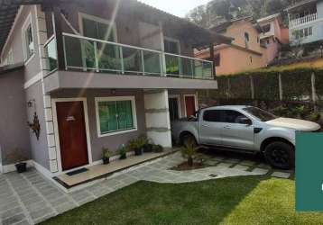 Casa com 2 dormitórios à venda, 91 m² por r$ 400.000,00 - albuquerque - teresópolis/rj