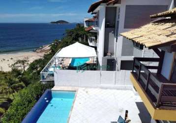 Casa com 5 dormitórios à venda, 250 m² por r$ 2.990.000 - camboinhas - niterói/rj