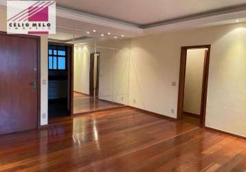 Apartamento à venda, 124 m² por r$ 1.680.000,00 - funcionários - belo horizonte/mg