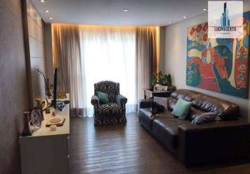 Apartamento com 3 dormitórios à venda, 80 m² por r$ 570.000,00 - city américa - são paulo/sp