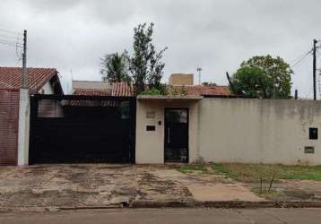 Térrea para venda com 140 metros quadrados com 3 quartos em coronel antonino - campo grande - ms