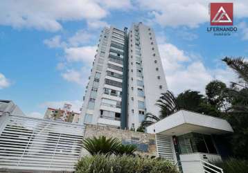 Cobertura com 4 suítes à venda, 217 m² por r$ 1.650.000 - centro (blumenau) - blumenau/sc