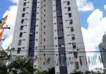 Apartamento para venda em recife, torre, 3 dormitórios, 2 banheiros, 1 vaga